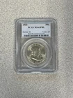 1960 P Franklin Silver Half Dollar 50c PGCS MS 63 FBL #36