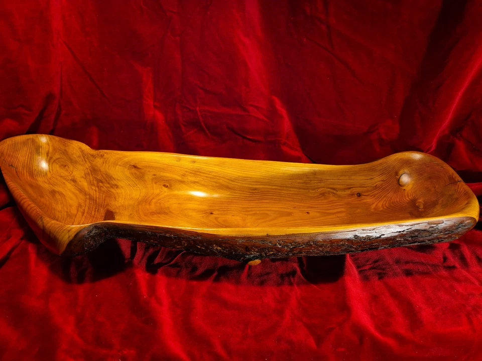 Hand Carved Fairy Ring Scots Pine Sculptural Boot From Caledonian Crann. - Image 2 of 4