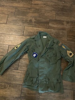 Named Vietnam Green Beret Special Forces Grouping William R. Bush Uniform/Field
