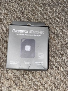 Atlancube Password Pocket Hardware Password Manager Manage 1000 - NEW