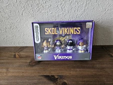 Little People Collector  NFL SKOL Minnesota Viking Figure Set NEW