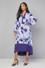 Wallis Blue Shirt Dress Womens Daywear Dresses