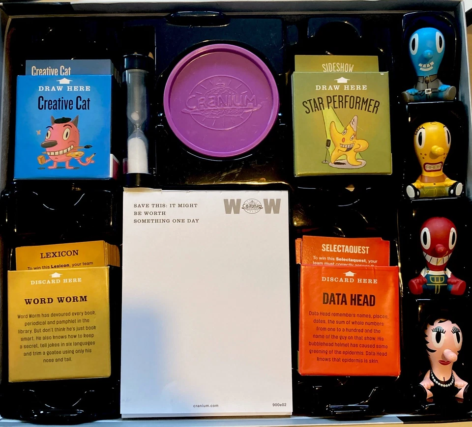 Cranium Wow You're Good Board Game Hasbro 2007 Adult Game - Image 4 of 4