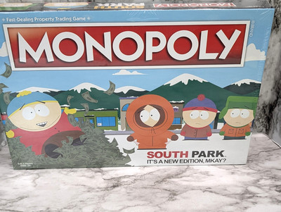 Monopoly South Park It's New Edition Mkay Comedy Series Board Game 2021 Sealed