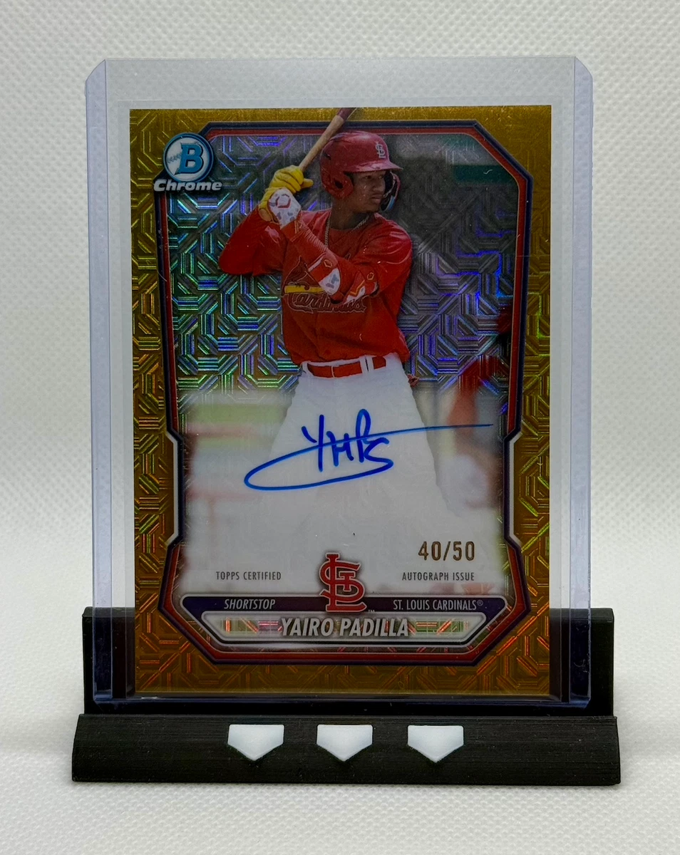 Bowman St. Louis Cardinals Baseball Sports Autographed Trading