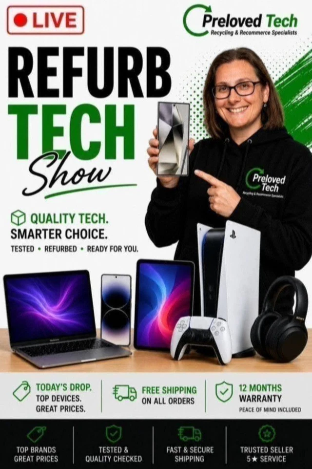 REFURBISHED TECH | FREE Shipping & 12 Months Warranty