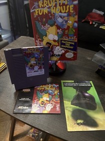 Krusty's Fun House Nintendo NES Cib