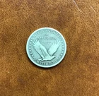 1917 US Mint Standing Liberty 25C Quarter Dollar type 1