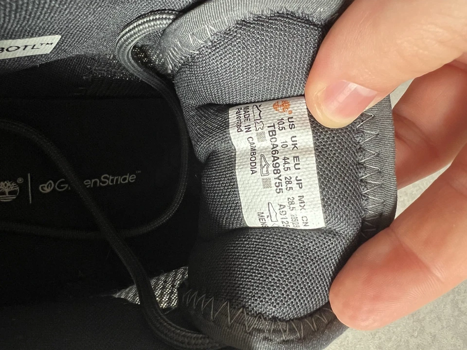 GreenStride™ Motion 6 Trainer for Men in Grey - Image 3 of 4