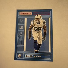 2016 Panini Rookies & Stars - Team Infrastructure Robert Mathis #24