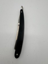 Vintage Sheffield Straight Razor &ndash; Extra Hollow Ground &ndash; Black Scales &ndash; Estate