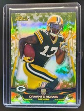 2014 Topps Finest Davante Adams RC Camo Refractor Rookie #/10 Packers