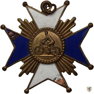 DEUTSCHES REICH Abzeichen o.J. Radfahren sehr schön