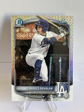 2025 Bowman Draft Chrome Mojo - 1st Bowman - Charles Davalan #BDC-96 - Dodgers