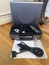 Denon S-302  Denon DSW-S302 Subwoofer DVD System W/ Remote  Cables Owner Man