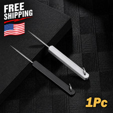 Titanium Pocket Toothpick Portable Metal Toothpick Holder EDC Camping Tool