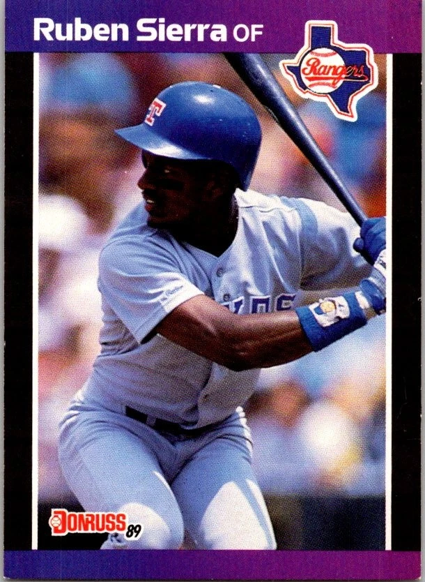 1989 Donruss #48c Ruben Sierra