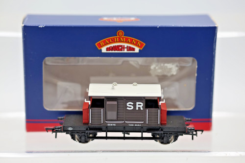 Bachmann 38-400 Spur O SR Pillendose Bremswagen SR braun weiß Dach 55975 | Condition: Used