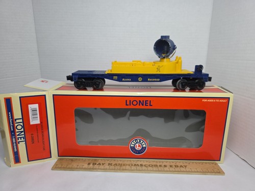 Lionel calibre O 6-26826 Alaska ferrocarril reflector coche plano ARR 26826 ex/caja | Condition: Used