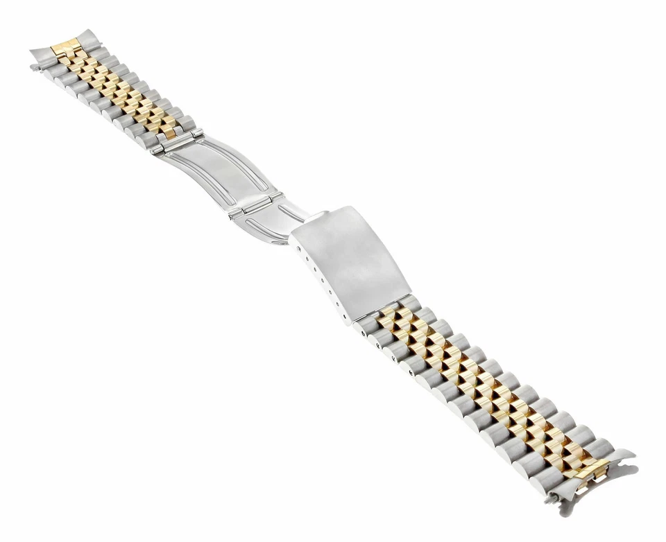 20MM 14K GOLD JUBILEE BAND FOR ROLEX DATEJUST 1601 1603 16233 16234 TWO TONE - Image 4 of 4
