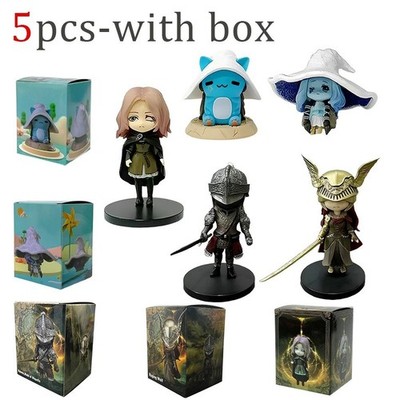 Elden Ring Q Version Ranni Melina Malenia Figure PVC Mini Anime Doll Collectible