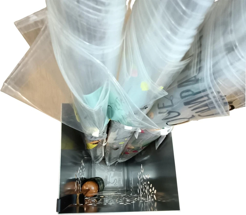 Portaombrelli Albero Della Vita Argento Metallo 15,5 X 15,5 X 49 Cm Con Gancio p - Immagine 3 di 4