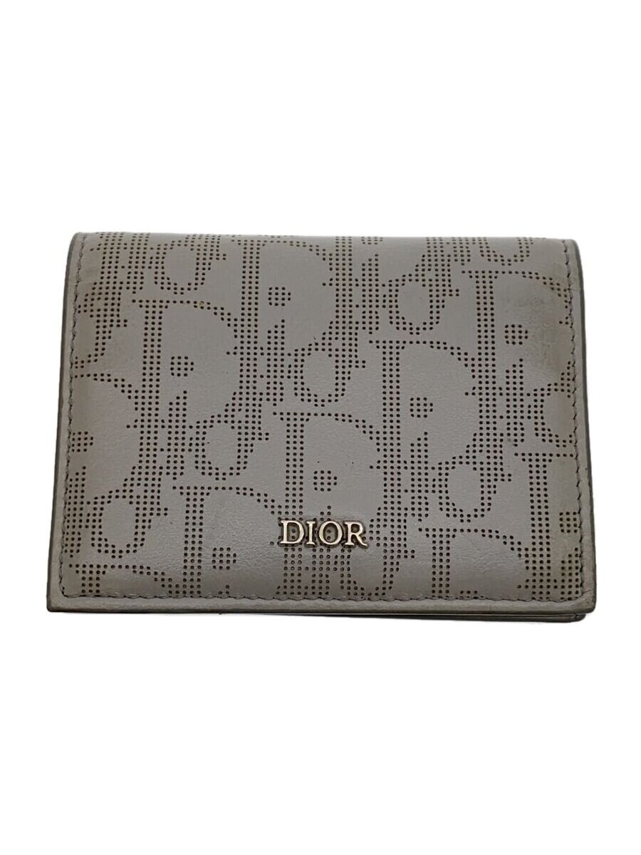 Christian Dior Card Case GRY Men's 10-BO-0271