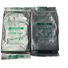 Fujifilm instax mini instant film , 20 sheets, New in sealed pouches, expired