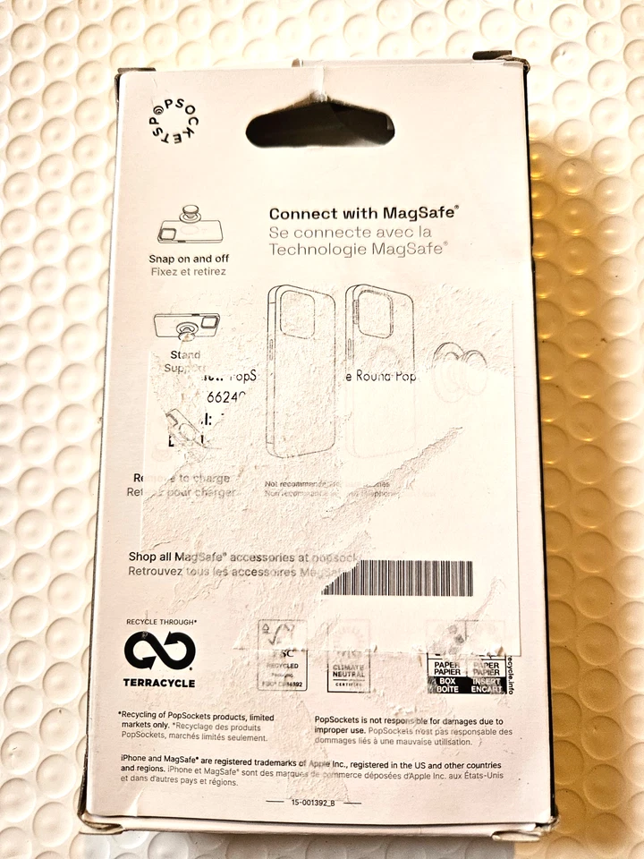 PopSockets Magnetic MagSafe Phone Grip & Stand for iPhone - Starwars Enamel R2D2 - Image 2 of 2