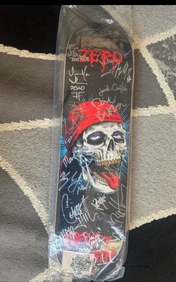 Zero x DGK Fresh 'til Death 2011 Summer Tour Signed Art Theme