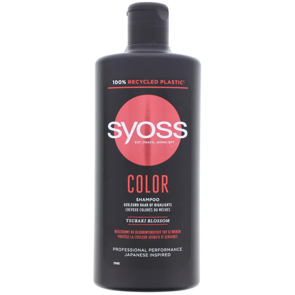 6x Syoss Shampoo Color je 440ml für Gefürbtes & Gesträhntes Haar Schutz & Pflege - Bild 2 von 3