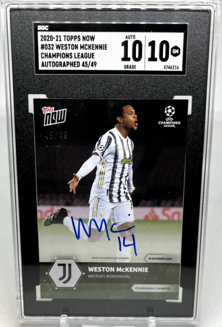 Juventus Soccer Original Autographed Sports Trading Cards