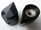 Raytheon bakelite button control pointer knob