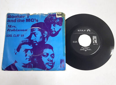 Booker T. & The M.G.'s   Mrs. Robinson 7'' Vinyl NM BE456