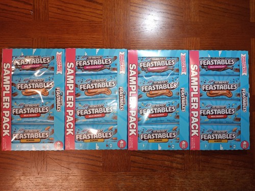NEW MR BEAST 4 SAMPLER PACKS AUCTION..16 TOTAL KING SIZE BARS..FREE SHIP
