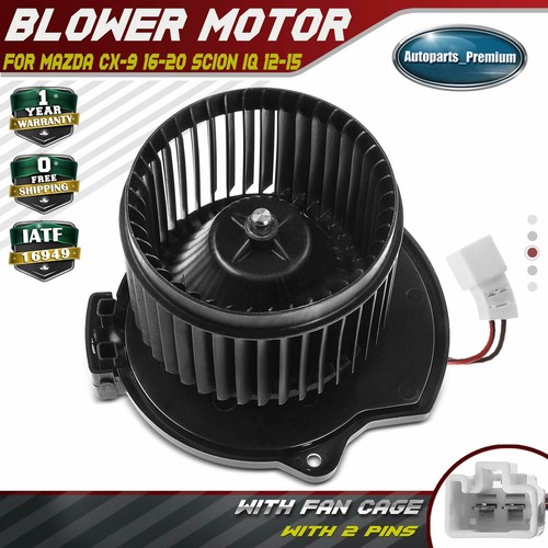 HVAC Heater Blower Motor Fan Assembly for Mazda CX9 20162020 Scion iQ