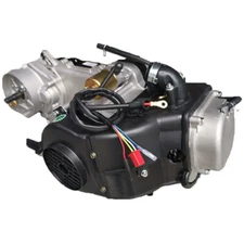 GY6 50cc Long Case Engine Auto Clutch Electric Kick Start Single Shock Scooter