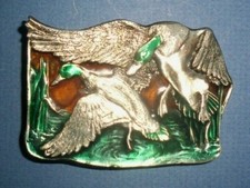 Wild Turkey Belt Buckle - Bergamot Brass Works 1977 Collectible