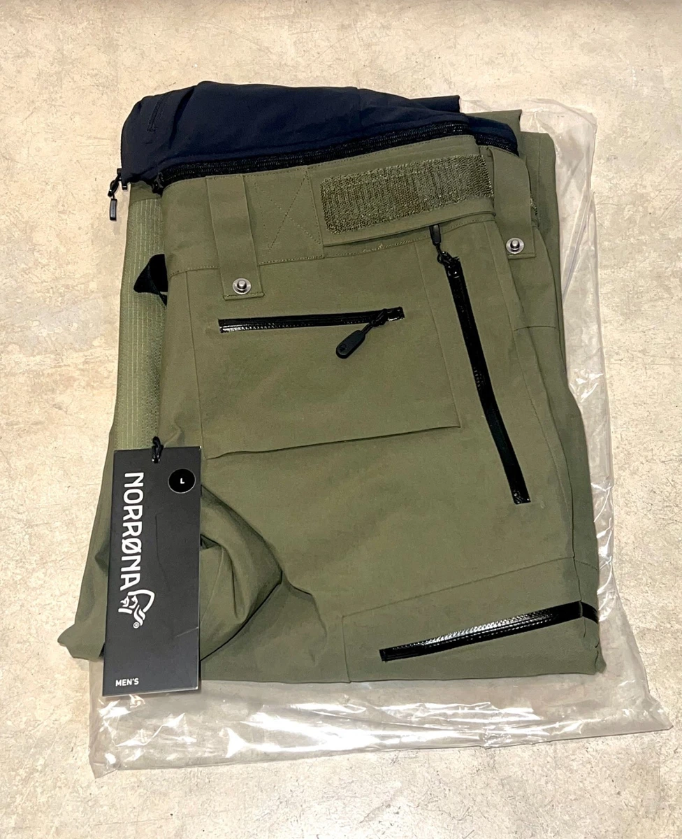 *NEW* Norrona Lofoten Gore-Tex Pro Plus Pants size Large with tags & suspenders