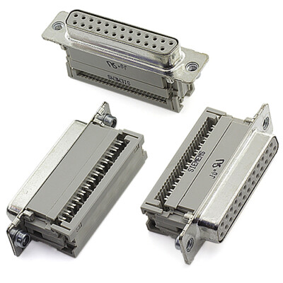 [2pcs] V42254-A5234-B225 D-SUB Socket to Tape DB25 BLOCK