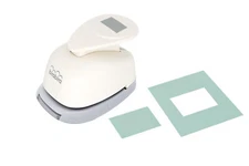 Bira Craft 7/8" x 1/2" Rectangle Lever Action Craft Punch for Paper Crafting 