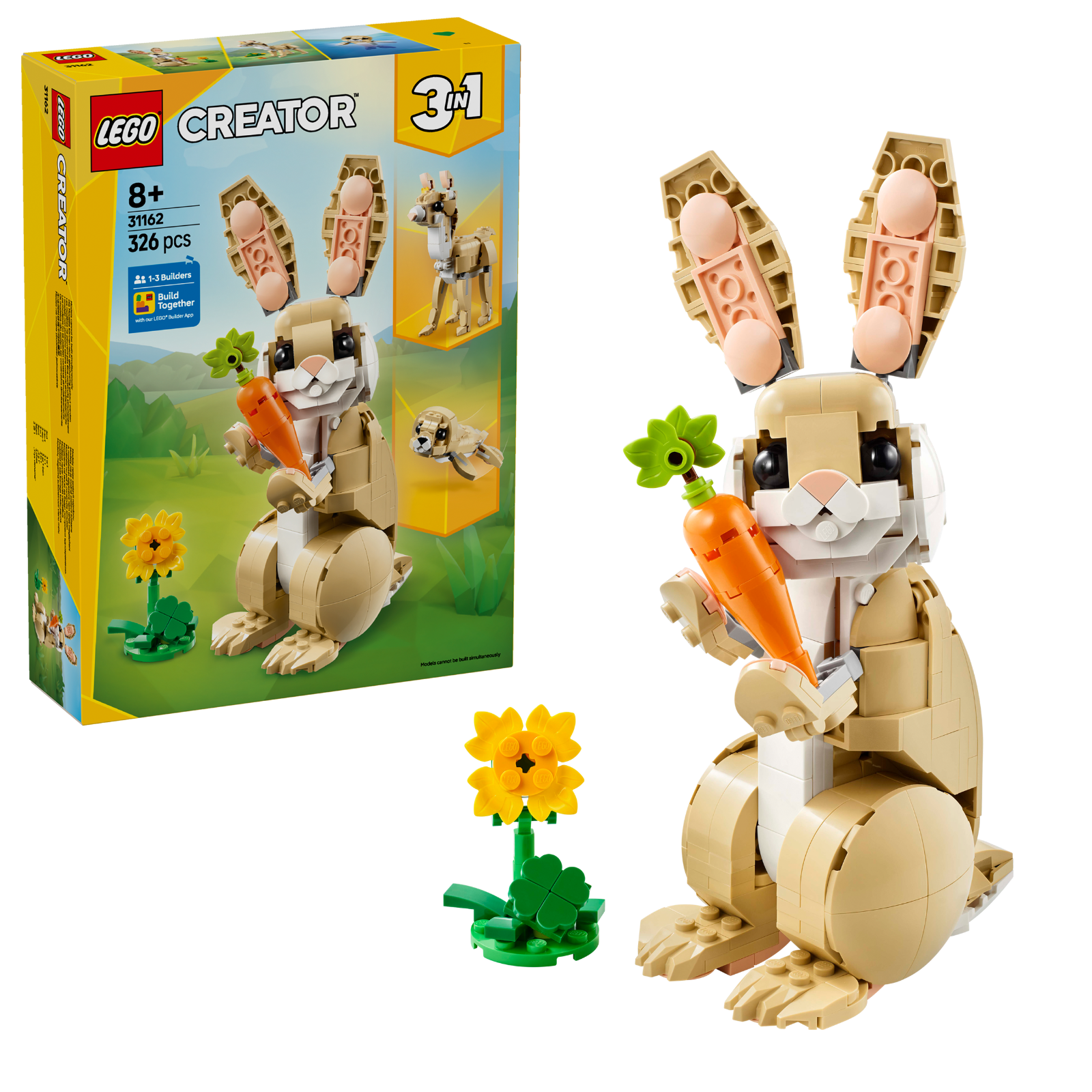 Lego Creator 3in1 31162 Cute Bunny