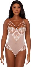 Dreamgirl Teddy Pink Champagne Large