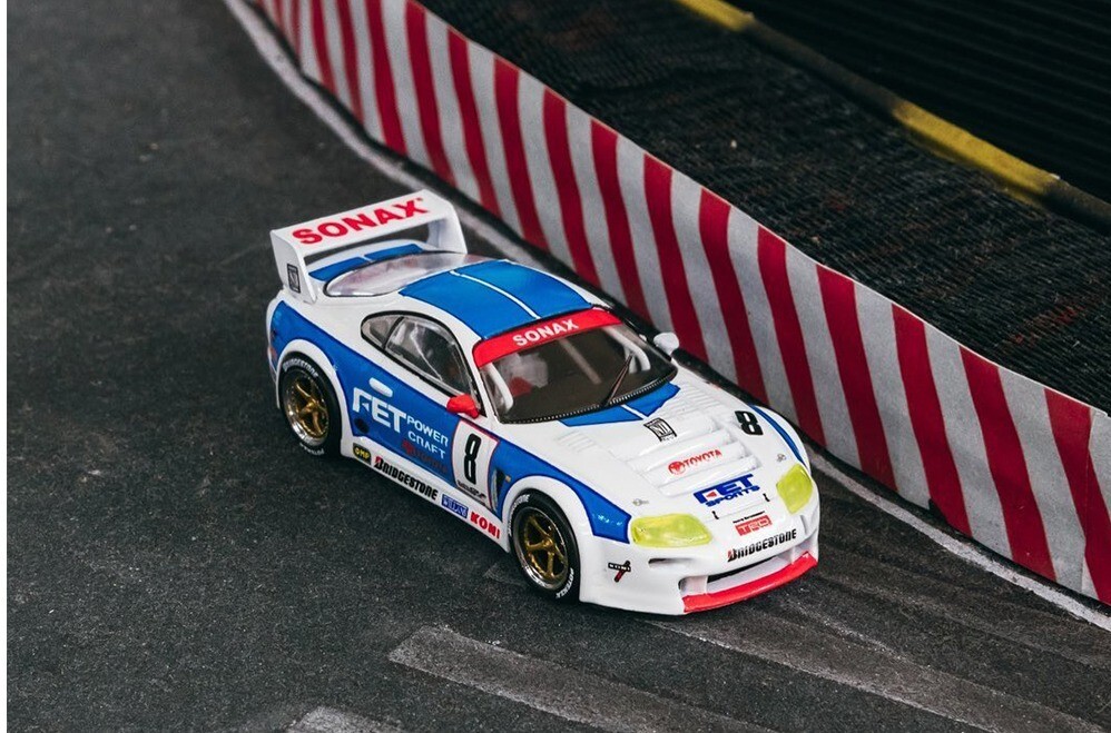 TARMAC WORKS Hobby64 Toyota Supra GT JGTC 1995 Diecast Model Car 1