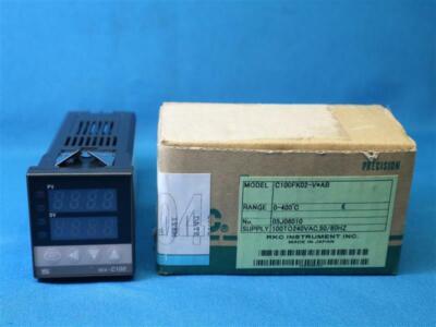RKC REX-C100 REXC100 FK02-V*BA Temperature Controller NEW NOB