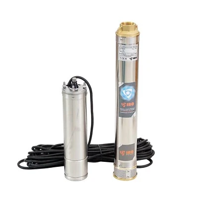 IBO / DAMBAT Tiefbrunnenpumpe Brunnenpumpe 4" 99mm sandresistent 1,1kW 5640l/h 10,3 bar 400V