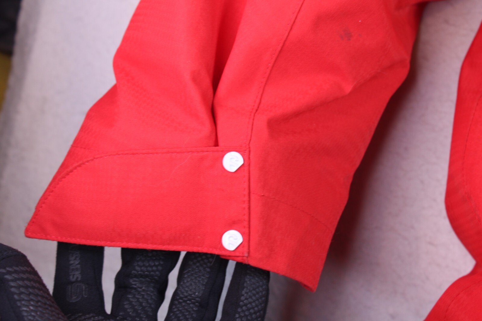 Sci Salomon uomo Tension xxL MATADOR X rosso full zip impermeabile ClimaPro con cappuccio