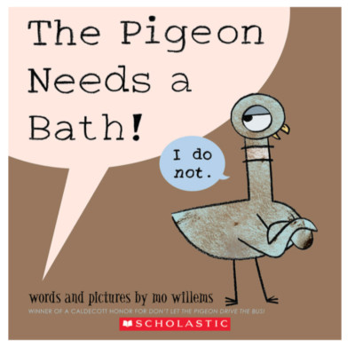 The Pigeon Needs a Bath! by Mo Willems NEW Paperback Ages 3-6