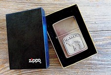 Camel Joe Lighter, Midnight Gray Made in USA By Zippo 1990's