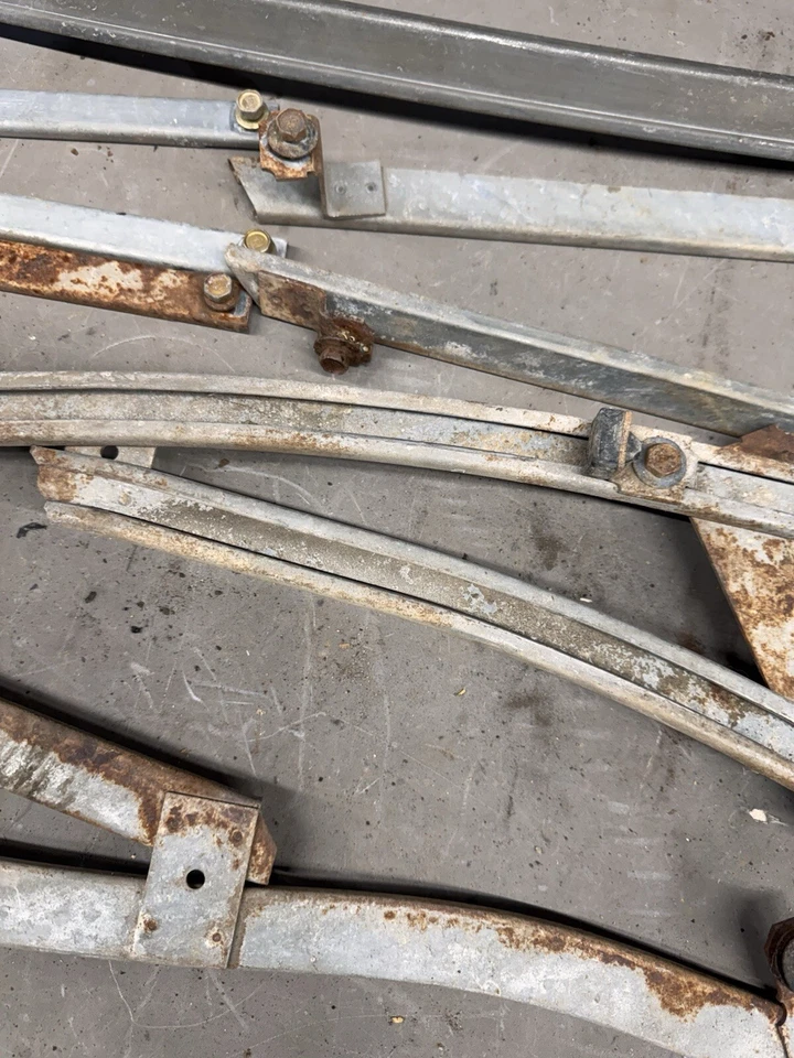 1963 1964 Chevy Impala 2 Door Front Rear Quarter 1/4 Window Tracks Grand Prix SS - Image 3 of 4